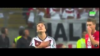 Germany Poland 3 1 All Goals EURO 2016 Qualification 4092015 [upl. by Ayotas]