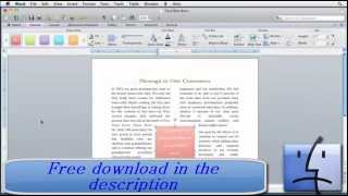 Microsoft office 2011 for mac free Download [upl. by Turro]