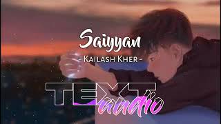 saiyaan song slowed reverb 😔 [upl. by Trbor]