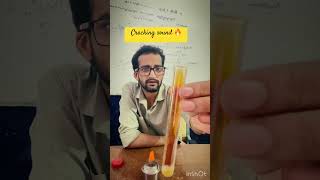 Heating Nitrate Salt  Class 12 Chemistry Practical’s shorts chemistry youtube [upl. by Reyam]