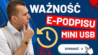 Jak sprawdzić ważność podpisu elektronicznego Certum Mini lub Standard  Epodpis w praktyce 5 [upl. by Donald]