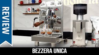 Review Bezzera Unica Espresso Machine [upl. by Alanah]