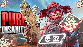 INSANE Bloodhound 32 KILLS and 8253 Damage Apex Legends Gameplay Season 23 [upl. by Allrud]