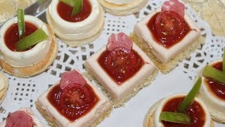 Canapés au fromage  مملحات برستيج بالجبن [upl. by Pasia]