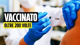 Un uomo si è vaccinato oltre 200 volte contro il Covid19 nessuna conseguenza [upl. by Lehsreh]