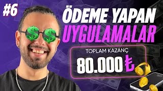 Gerçekten Ödeme Yapan PARA KAZANDIRAN UYGULAMALAR 💰 6 İnternetten Para Kazanma 2024 [upl. by Heddie842]