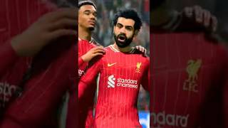 Salah vs Diogo Jota goal short viral football gaming EAFC [upl. by Hareehat]