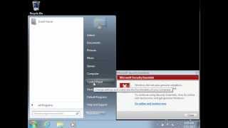 uninstall microsoft security essentials in windows 7 [upl. by Anerual]