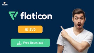 How to download SVG icons for free from Flaticon l Download premium SVG icon l  user idea [upl. by Nalrah246]