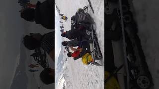 Snow Rider⛷️🏂☃️❄️ travel himalayas snow shorts snowfall mountains youtubeshorts yt youtube [upl. by Nuarb]