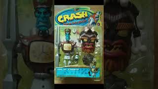 Aku Aku y Uka Uka de Crash on the run inspirados en juguetes de los 90s crashbandicoot [upl. by Einhpad]