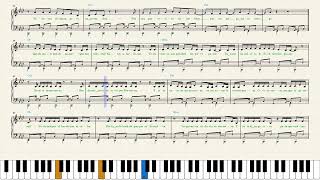 Karol G — Provenza Partitura para piano [upl. by Yrroc236]