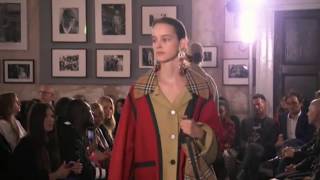 Burberry womens Spring Summer 2018 collection [upl. by Eatnhoj885]