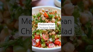 Mediterranean Chickpea Salad Recipe  Balela Salad [upl. by Letnom]