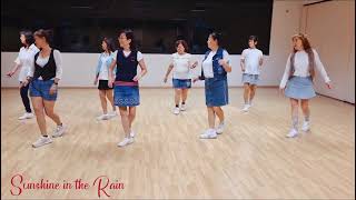 Sunshine in the Rain  Line Dance Beginner [upl. by Ariana]