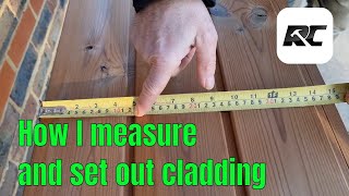 How to set out and plan for cladding [upl. by Vania]