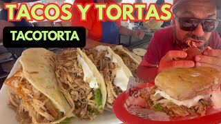 TACOS Y TORTAS  TACOTORTA  SAN NICOLAS DE LOS GARZA [upl. by Vitia]