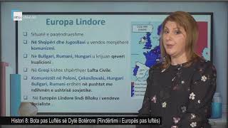 Histori 8  Bota pas Luftës së Dytë Botërore Rindërtimi i Europës pas luftës [upl. by Aznofla772]