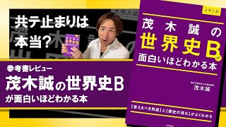 【予備校講師の参考書レビュー】『茂木誠の世界史Bが面白いほどわかる本』 KADOKAWA [upl. by Powder]