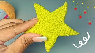 ⭐Estrella para Árbol de Navidad 🎄 a Crochet – Tutorial Paso a Paso 🎄⭐ [upl. by Esimaj]