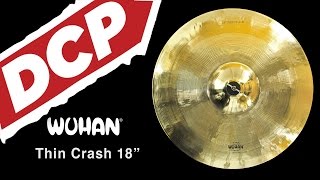 Wuhan Thin Crash Cymbal 18quot [upl. by Nevin]