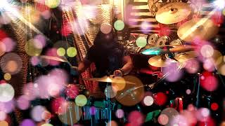 RIK EMMETT  Rainbow Man  drum cover  IPSO FACTO  post TRIUMPH [upl. by Perkin]