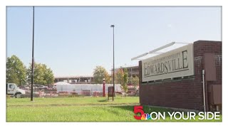 Health and Sciences Building at Southern Illinois University Edwardsville nearly halfway complete [upl. by Ehc]