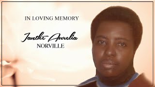 Celebrating the Life of Ianthe Aurelia Norville [upl. by Eunice]