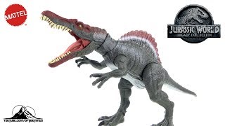 Optibotimus Reviews Jurassic World Legacy Collection SPINOSAURUS [upl. by Allesor]