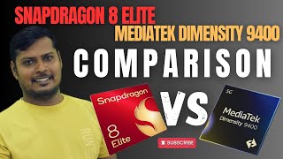 Snapdragon 8 Elite Vs MediaTek Dimensity 9400 Chipset Comparison GPU CPU Fastest Chip [upl. by Aitnic]