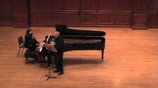 SaintSaens Clarinet Sonata Opus 167 Mvt 2 [upl. by Krystal]