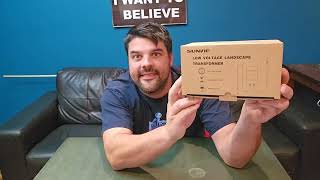 Sunvie 60W Low Voltage Landscape Lighting Transformer Unboxing amp Review [upl. by Adabelle720]