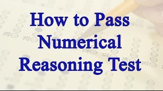 How to Pass Numerical Reasoning Test With Numerical Test Example [upl. by Ivette92]