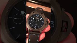 Panerai PAM700 LABID Luminor 1950 Carbotech  SIHH2017 Geneva [upl. by Circosta]