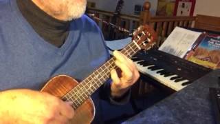 Vltava Die Moldau by Smetana  solo ukulele  Arranged and played by Colin Tribe [upl. by Eidlog659]