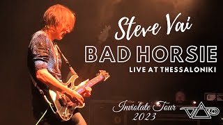 Steve Vai quotBad Horsiequot Live at Thessaloniki  Inviolate Tour 2023 [upl. by Innek]