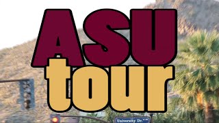 ASU Tempe Campus and Dorm Tour [upl. by Patterman]