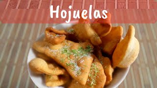 Como hacer HOJUELAS Hojaldras  Receta hojuelas [upl. by Resarf443]