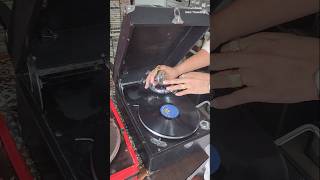 100 Year Old Antique Gramophone Music System 😱 ytshort shorts [upl. by Queenie847]