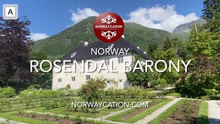 The Barony Rosendal Norway  norwaycation [upl. by Danika]