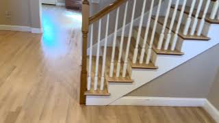 Hardwood Floor Urine Stain Removal amp Restoration with Bona Nordic Seal amp Traffic HD [upl. by Tegdig]