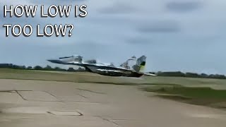 Fighter Pilots React to F16 and MiG29 EXTREMELY LOW Passes [upl. by Niel]