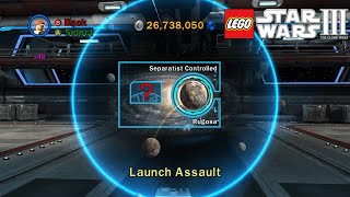 LEGO Star Wars III The Clone Wars Republic Assault Rugosa  PC 1080p60fps No Commentary [upl. by Winstonn452]