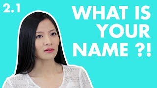 Learn Chinese  Beginner Chinese Lesson 2 What Is Your Name in Chinese Ask Name in Chinese  21 [upl. by Akkin]