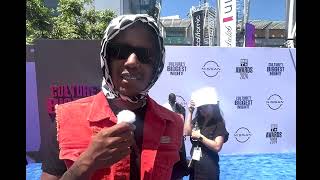 Skilla Baby reveals his dream collaboration is Anita Baker on the 2024 BET Awards red carpet [upl. by Frieda96]