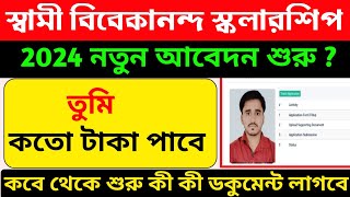 How To Apply Swami Vivekananda scholarship 2024  svmcm scholarship 202425 New Update [upl. by Novyert740]