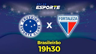 CRUZEIRO X FORTALEZA  AO VIVO  CAMPEONATO BRASILEIRO – 05082024 [upl. by Adel]