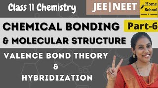 Valence Bond Theory amp Hybridization  Chemical Bonding  Part6 [upl. by Ennaeirrac]