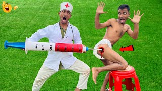 Top New Funny Video 2022 Injection Wala Comedy Video Doctor Funny Video Epi86 By funcomedyltd [upl. by Lamag]