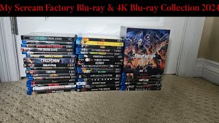 My Scream Factory Bluray amp 4K Bluray Collection 2024 [upl. by Quint661]